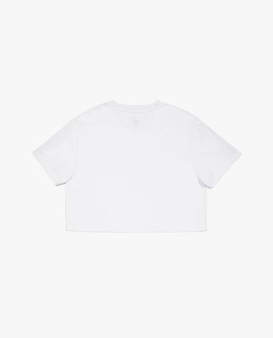  LEE - Áo croptop nữ cổ tròn tay ngắn Indigo Seasonal 