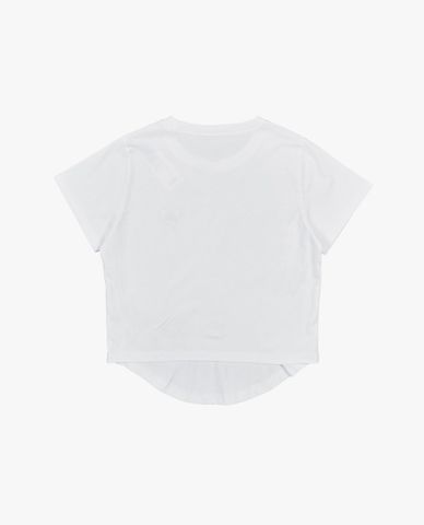  LEE - Áo croptop nữ cổ tròn tay ngắn Modern Seasonal 