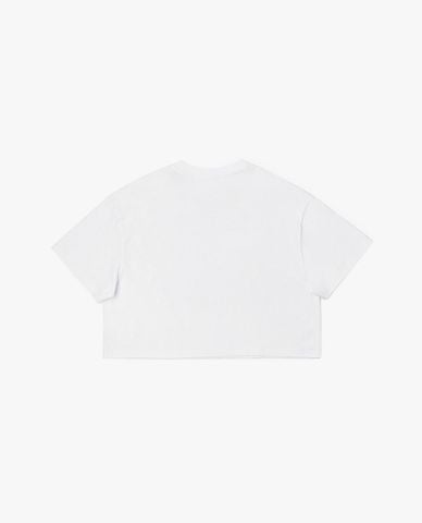  LEE - Áo croptop nữ cổ tròn tay ngắn Modern Seasonal 