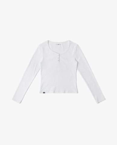  LEE - Áo thun nữ cổ tròn tay dài Modern Seasonal 