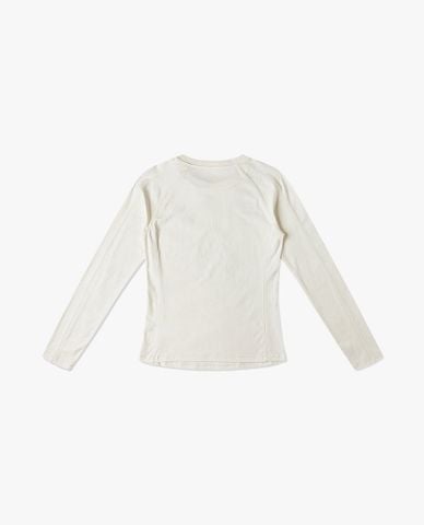  LEE - Áo thun nữ cổ tròn tay dài Indigo Seasonal 