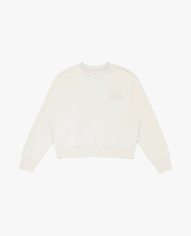  LEE - Áo sweatshirt nữ cổ tròn tay dài Modern Relax 