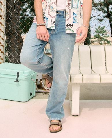  LEE - Quần jeans nam ống rộng 101 
