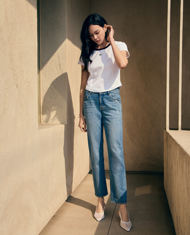  LEE - Quần jeans nữ ống đứng 422 Kate 