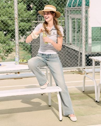  LEE - Quần jeans nữ ống đứng 429 