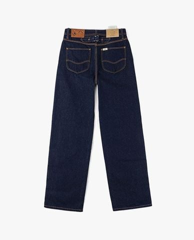  LEE - Quần jeans nữ ống rộng hiện đại 