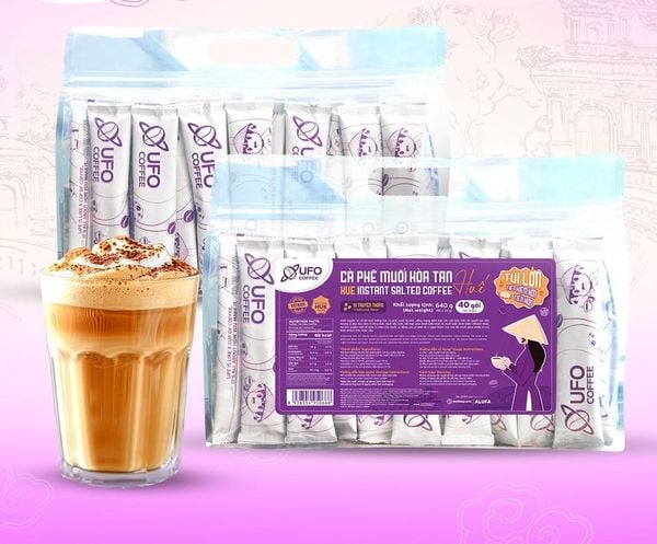 Cà phê muối Huế hòa tan - UFO Coffee