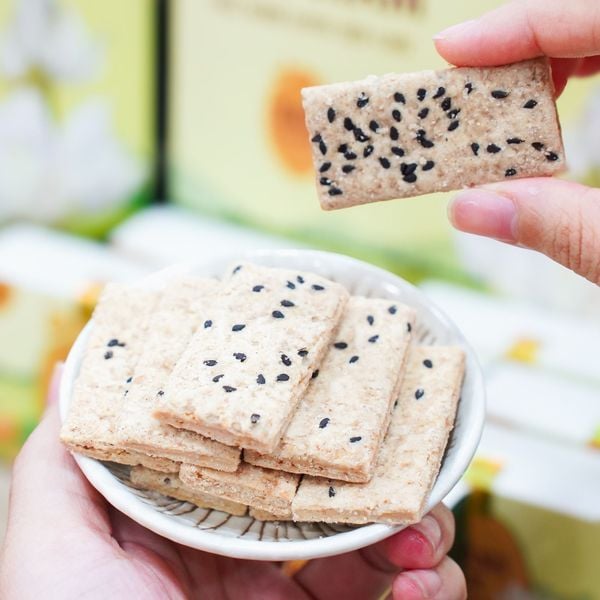 Bánh Sen Gạo Mầm - Bánh Thuần Chay, Ít Ngọt