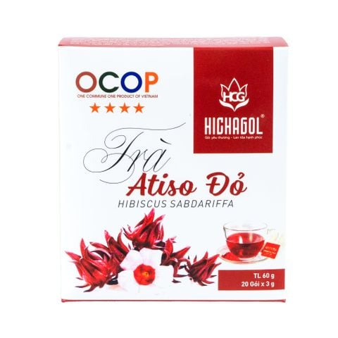 Trà túi lọc atiso đỏ nguyên vị