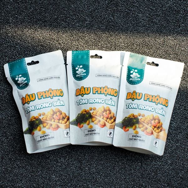 Đậu Phộng Tôm Rong Biển - Snack Ăn Vặt Giòn Béo