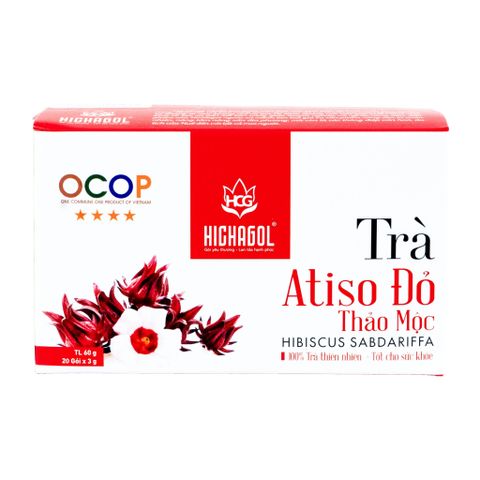 Trà túi lọc atiso đỏ thảo mộc