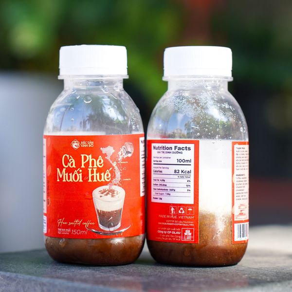Cà Phê Muối Huế Đóng Chai – Công Nghệ Cấp Đông Sâu Giữ Trọn Vị Ngon, Tiện Lợi