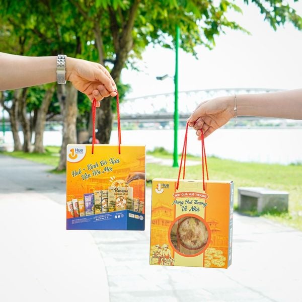 Hộp Quà Huế Thương - Combo Bánh Ép Huế Tiện Lợi