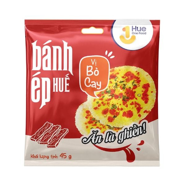 Bánh Ép Huế - Loại Gói - Ăn Liền, Nhiều Vị Thơm Ngon