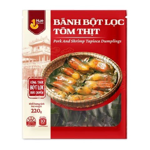 Bánh Lọc Tôm Thịt - Bánh Bột Lọc Huế Tươi