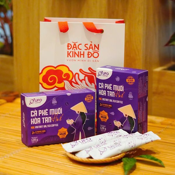 Cà phê muối Huế hòa tan - UFO Coffee