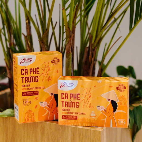 Cà phê trứng Hà Nội hòa tan - UFO Coffee