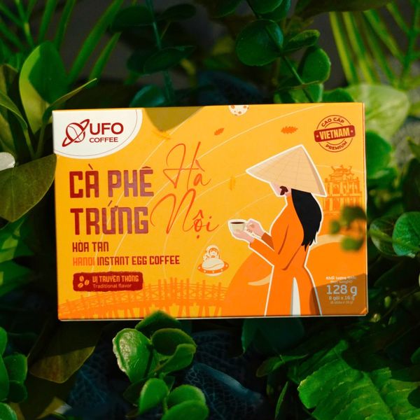 Cà phê trứng Hà Nội hòa tan - UFO Coffee