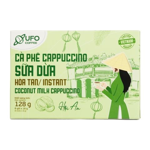 Cà phê sữa dừa Đà Nẵng hòa tan - UFO Coffee