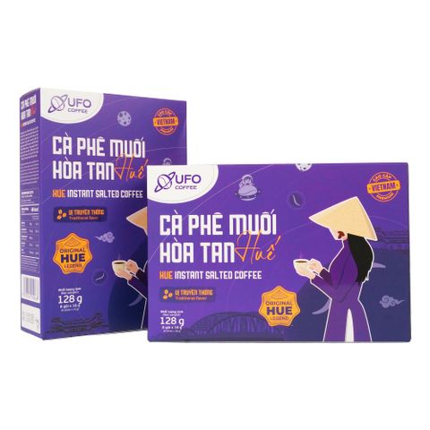 Cà phê muối Huế hòa tan - UFO Coffee