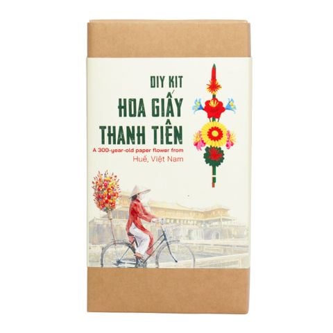 Set Hoa Giấy Thanh Tiên Huế DIY – Quà Lưu Niệm Đậm Chất Cố Đô