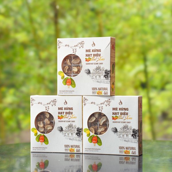 Mè Xửng Hạt Điều - Mè xửng Huế Xưa