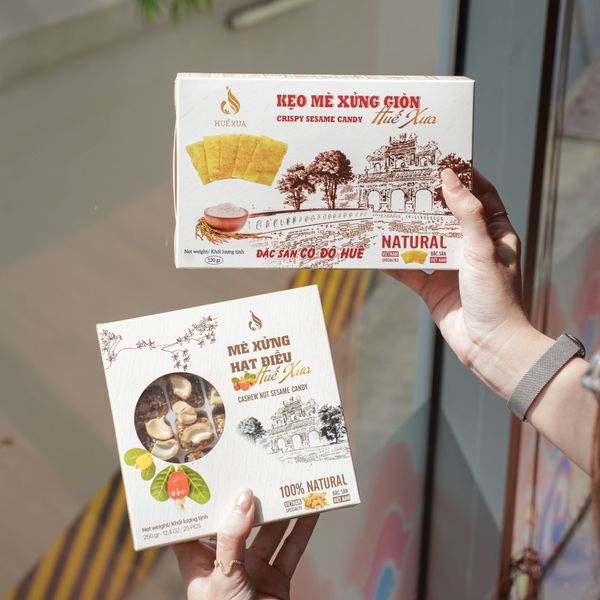 Mè Xửng Hạt Điều - Mè xửng Huế Xưa