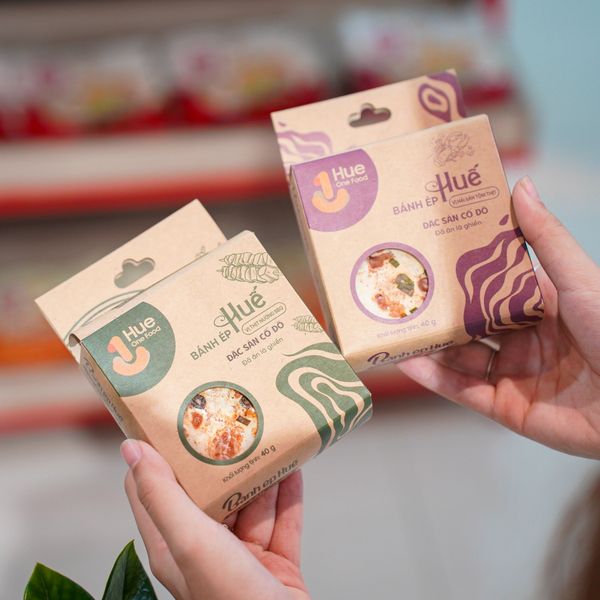 Bánh ép Huế - Hộp
