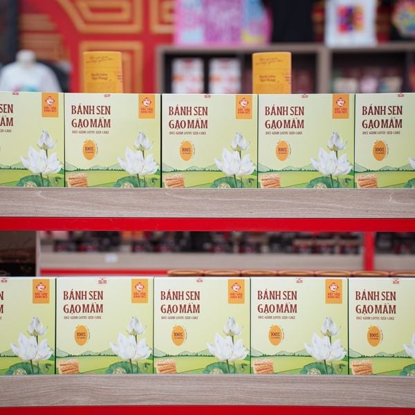 Bánh sen gạo mầm