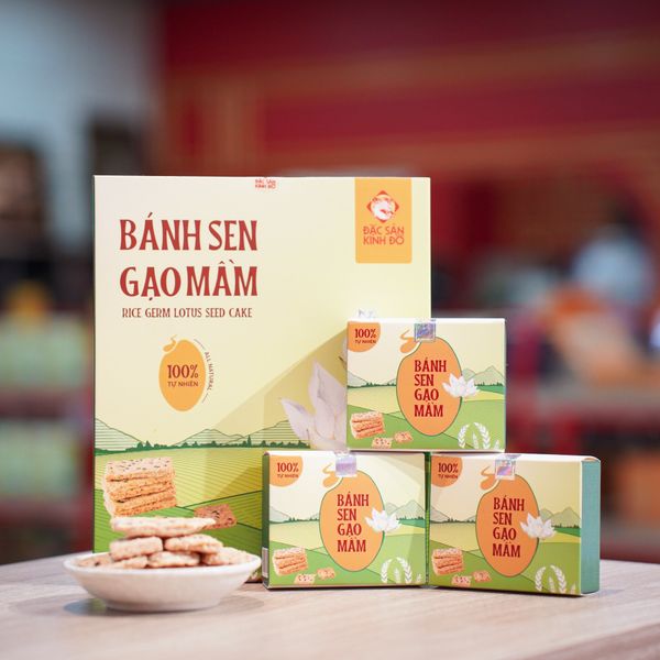 Bánh sen gạo mầm