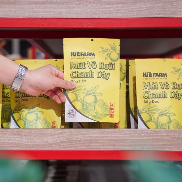 Mứt vỏ bưởi chanh dây