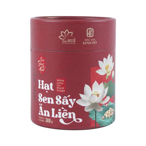 Hạt Sen Sấy Ăn Liền – Món Ăn Vặt Từ Hạt Sen Trắng Huế
