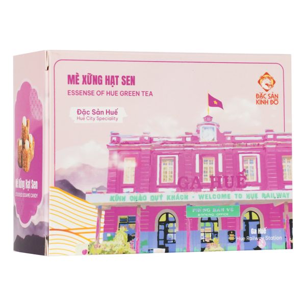 Set Quà 4 Mùa Đỏ - Trà, Bánh, Mứt Huế Cao Cấp
