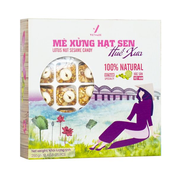 Mè Xửng Hạt Sen - Mè Xửng Đặc Sản Huế