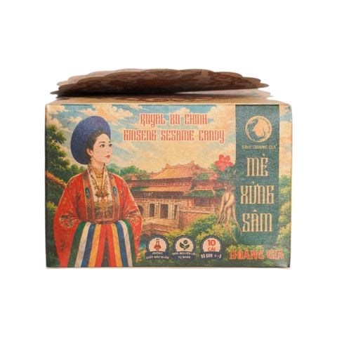Mè Xửng Sâm Hoàng Gia – Ít Ngọt, Đặc Sản Huế Làm Quà