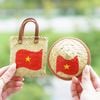 Móc Khóa Cỏ Bàng Thủ Công – Quà Lưu Niệm Huế