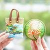 Móc Khóa Cỏ Bàng Thủ Công – Quà Lưu Niệm Huế