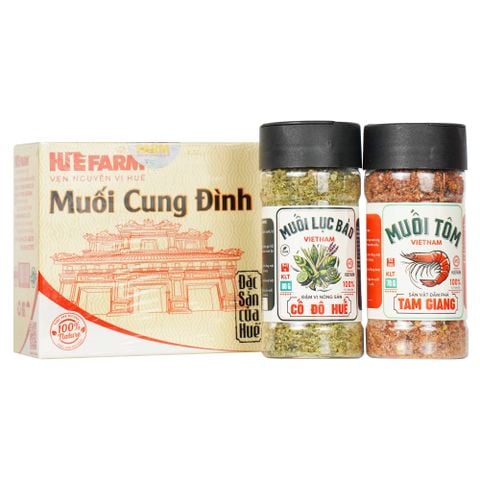 Muối Cung Đình - Combo muối Huế
