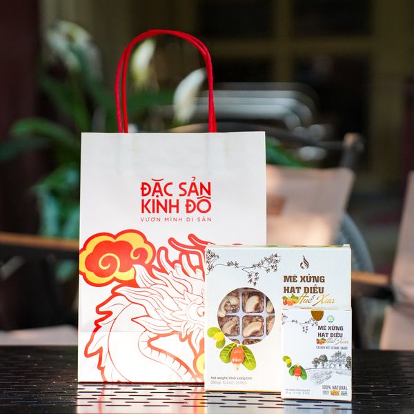 Mè Xửng Hạt Điều - Đặc Sản Huế Ngọt Dịu, Giòn Bùi