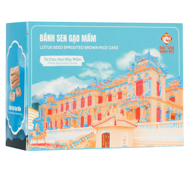 Set Quà 4 Mùa Đỏ - Trà, Bánh, Kẹo Huế Cao Cấp