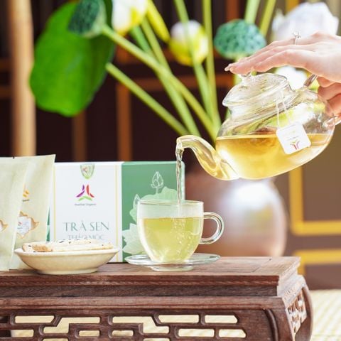 Trà Sen Thảo Mộc - Thanh Nhiệt, Thư Giãn, Dễ Uống Mỗi Ngày