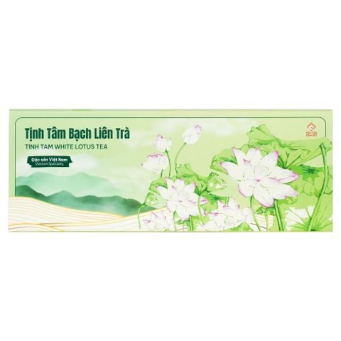 Tịnh Tâm Bạch Liên Trà - Trà Ướp Hoa Sen Trắng Hồ Tịnh Tâm Huế