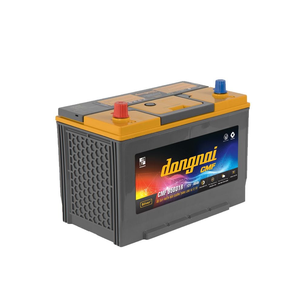 Ắc quy khô miễn bảo dưỡng Đồng Nai CMF 95D31 - 12V - 80Ah