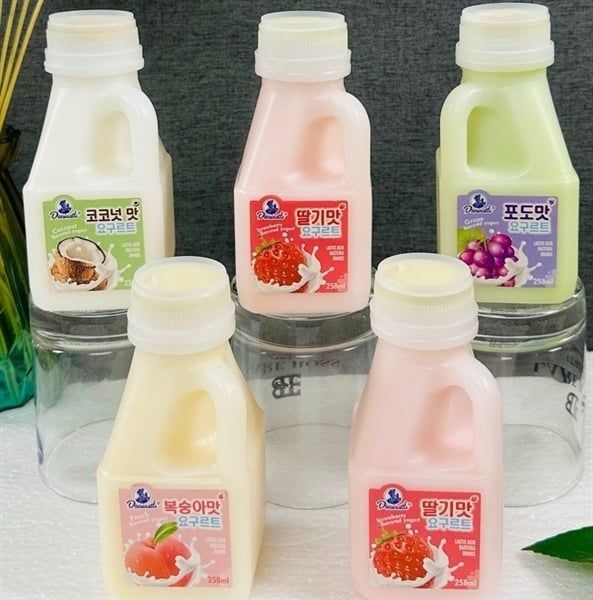  A562- Sữa chua lợi khuẩn Dominate 258ml (thùng 24 chai mix vị ) 