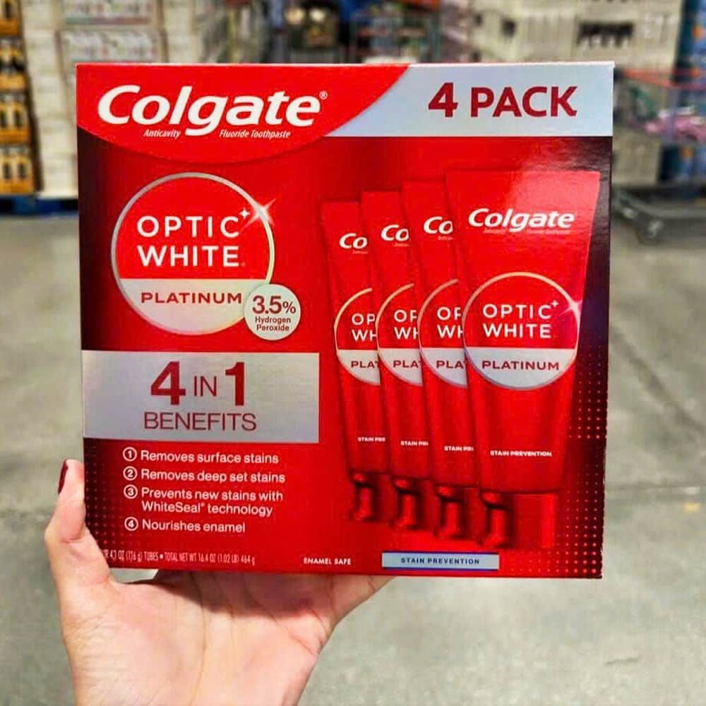  A551- kem đánh răng colgate optic 116g 