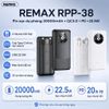 Pin dự phòng REMAX RPP-38 20000mAh Pinjur Series PD+QC - Trắng