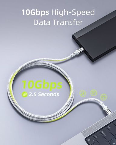 Cáp Innostyle powerFlex USB-C to USB-C 2.0M 100W