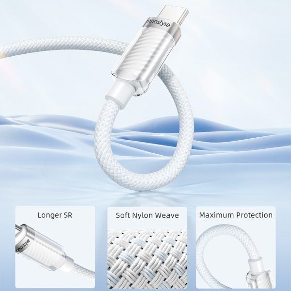 Cáp Innostyle USB-C to USB-C CryStalShine 1.5 Mét