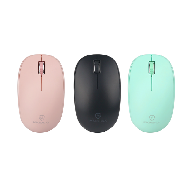 Chuột không dây  MicroPack RF2.4G OPTICAL Wireless Mouse MP-716W - Pink