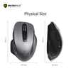 Chuột không dây MicroPack SPEEDY PRO Dual Receivers Wireless Mouse MP-752W - Grey
